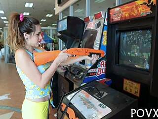 zoe foxx pours emotion into rough pov cock sucking and fucking