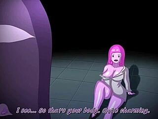 Princess Bubblegum Takes Massive Dark Heart Cock Pounding