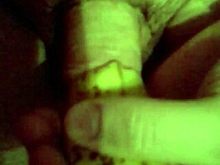 retro blue films close-up banana masturbation play with juicy food action