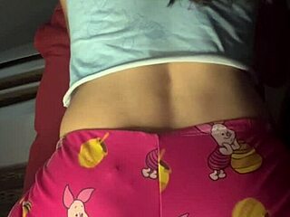 No Gym Cash? Long Haired Latina Workout Girl Pays with Tight Ass