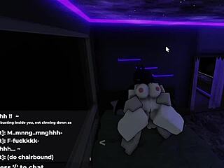 cute roblox girl soulfucked hard by big ass succubus demon