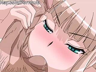 hentai anime babe spreads for raw hardcore sex in sexy poses