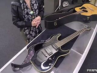 i met this hot pawnstar chick and fucked her rock hard in the shop for cash