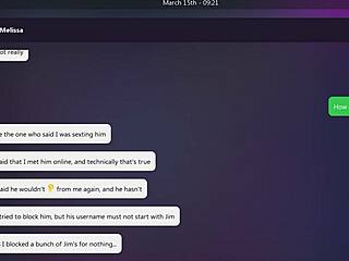 Melissa Dives into Dirty Blonde Small Tits Play Ending 4