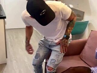 Horny Mandrake Neighbor Craves Massive Cock Bareback Pounding From Big-Dicked Neighbor Nonstop