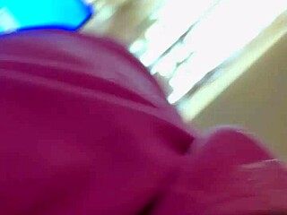 skinny blonde gags on rough facefuck in hoodie before massive cumshot explosion