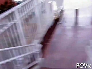 damn that cute teen slut looks so happy after those messy facials in the blowjob contest