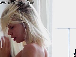 Super Petite Russian Teen Blonde Aleksandra Smelova Softcore Solo