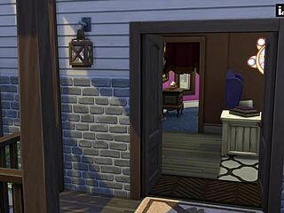 Brother Tears Sister's Tight Pussy in Rough Cheating Fuck. She Rides His Cock Wildly