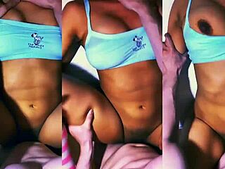 la hijastrastra sumisa se corri� apretada en las manos de su padrastro