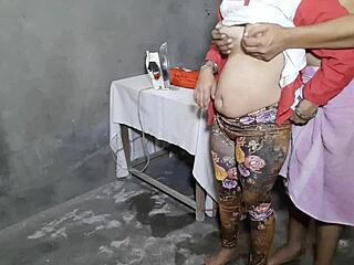 Beautiful Indian Maid's Tight Ass Owner Fucked Raw