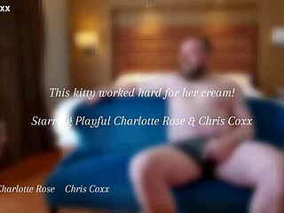 kitty slurps deep and swallows every drop of hot cream pov style