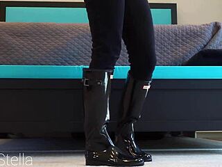 boot slut hunter takes massive cum load in e01 free session