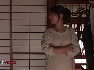 naughty housewife miu suzuhara's toy play turns creampie shock