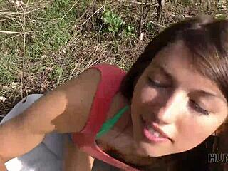 hey, isn't it wild how this naughty czech wife loves anal pounding outdoors for cash with her old hubby's watch?