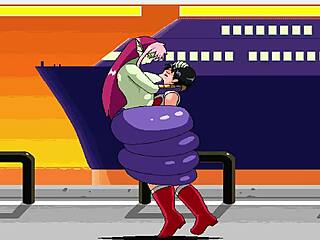 Size fetish unfolds as one x shota battle 2 delivers raw sex in part 1