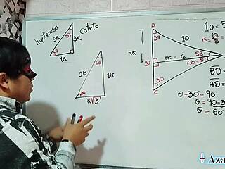 the japanese student nerd angles her body at 30 degrees for sexual math lesson in bedroom