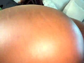 i love pounding this bubble butt ebony's wet pussy with bbc backshots pov