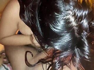 my big tits stroke him dry then i swallow every drop