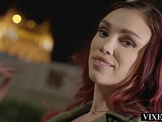 vixenplus redhead octokuro rides cock anal creampie style