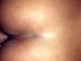 Bold Ebony Teen Drilled Deep Petite Pussy