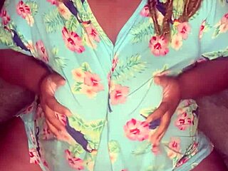 watch this pregnant ebony wife finger her fat pussy and virgin asshole deep