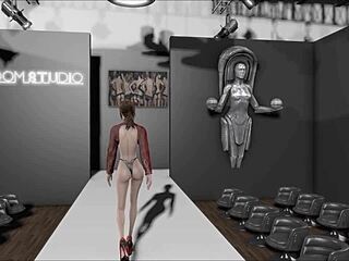 boom! sexy brunette hentai anime babe gets railed in fallout 4 style!