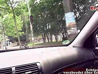 Herzrasender Pickup petite Rothaariger deutscher 18+ Schlampen public outdoor gefickt