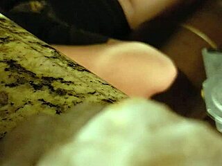 Huge BBW Tits in Hidden Cam Blowjob Swallows Massive Cum Load!