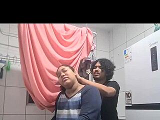 Step-mom, i can't stop staring at your huge ebony tits and fat ass—come ride my cock now?