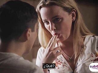 mature blonde milf seduces with lo hice por ti vibes 😘🔥