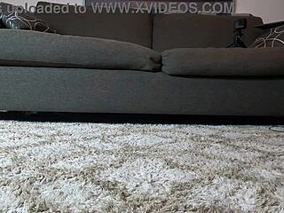 maisy gags on thick cock in sloppy deepthroat blowjob session