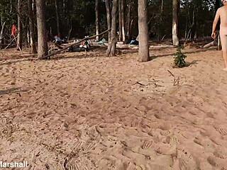 check out this wild shaved teen pussy orgy on public beach with group cocks everywhere