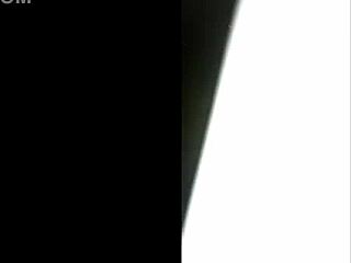 Big-Ass Brunette Pissing Ejaculates with TS