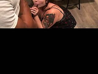 Married Bride's Lips Tease Groom with Hidden Wedding Pleasure.