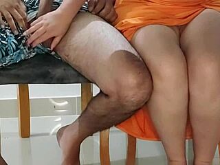 damn, my stepsis slut got so hot at dinner with stepparents 😈 she kept riding after caught - homemade🔥