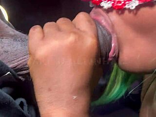 Man this ebony babe twerks her ass on my big black cock till i bust twice