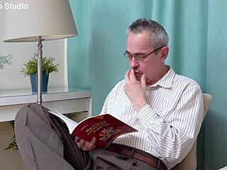 Flexible Teen's Anal Craves Old Man's Rough Thrusts