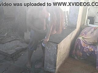 Fudendo a Magrinha no Quintal with Big Cock Bareback Anal Thrusts and Orgasms