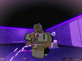 Fucking My First Fan in Roblox Condo