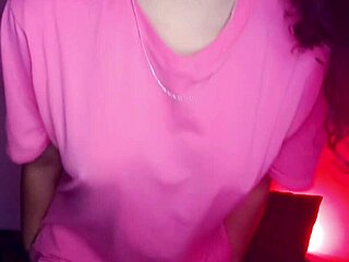 Colombian latina girlfriend with big natural tits and curly hair spreads legs fingering wet pussy homemade in socks