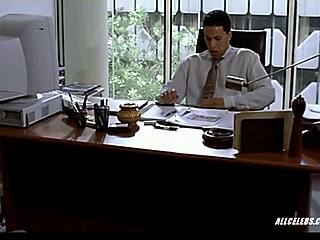 Lou doillon unleashes bold handjob seduction with big tits in 2002 film