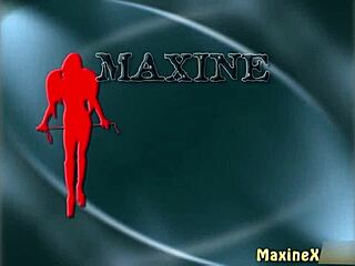 Smoking Maxine X Fingers Big Pussy Lips in Lingerie