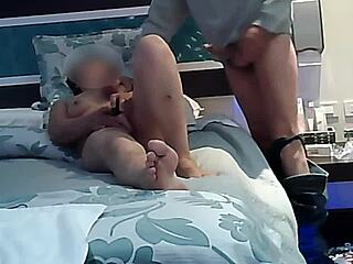 StepMom's Hairy Pussy Filled with Stepson Cum at Motel Craves Anal Now!