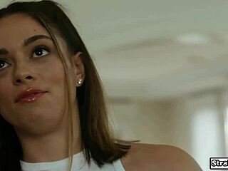 coach impregnates petite shaved cheerleader then helps hide her pregnancy secret