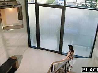 Blacked Angel Windell Ditches Loser Boyfriend for BBC Deepthroat Creampie Cowgirl Spooning