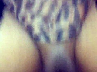 ebony slut drilled deep by huge black dildo in hidden cam maledom fantasy