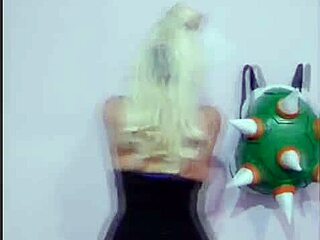 yujaeni's bowsette cosplay oaxaca set has her sexy curves begging for wild sex play