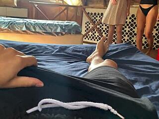 i shared cabin with two big ass foreigners and fucked