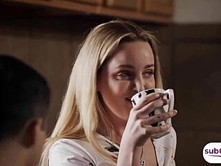 mature blonde milf seduces with lo hice por ti vibes 😘🔥